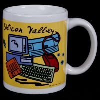 Luke a Tuke San Jose Silicon Valley Coffee Mug Vintage